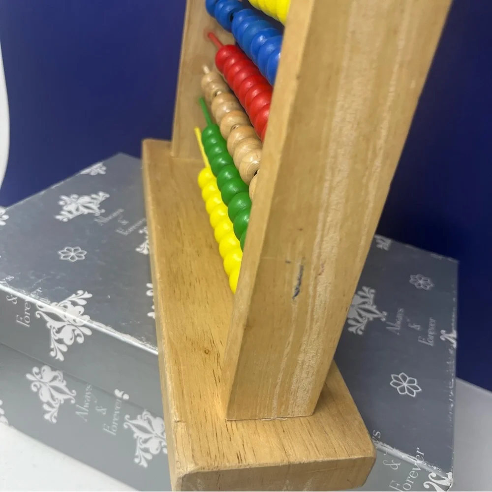 Melissa & Doug Colorful Wooden Abacus